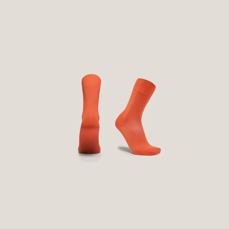 Merino Wool Socks - Old Orange