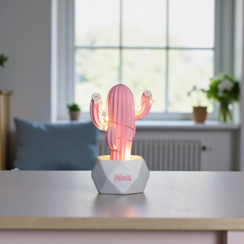 Mesalux - LED Nachtlampe Kaktus aus Harz