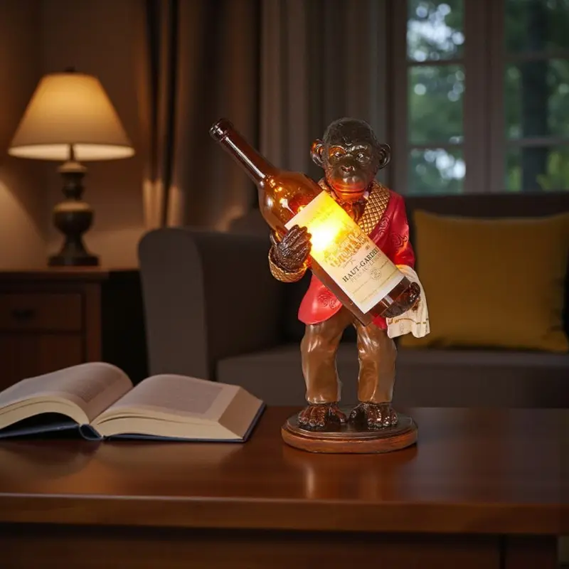 Mesalux - Tischlampe mit verspielter Figur & weichem Licht