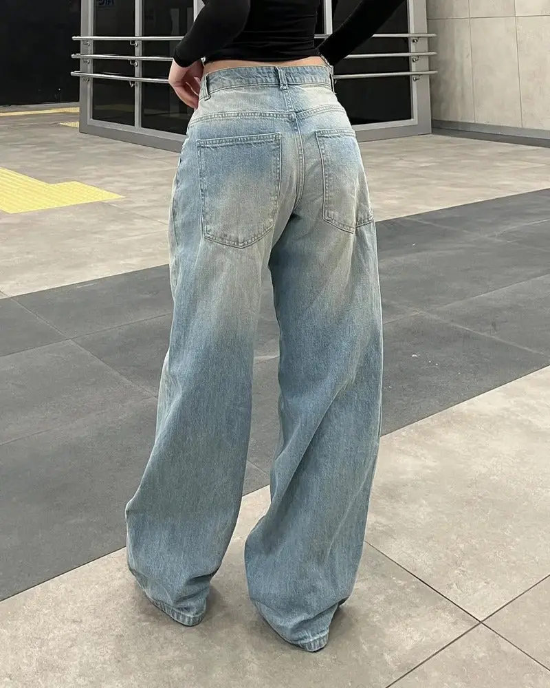 MIDA - Jeans mit weitem Bein