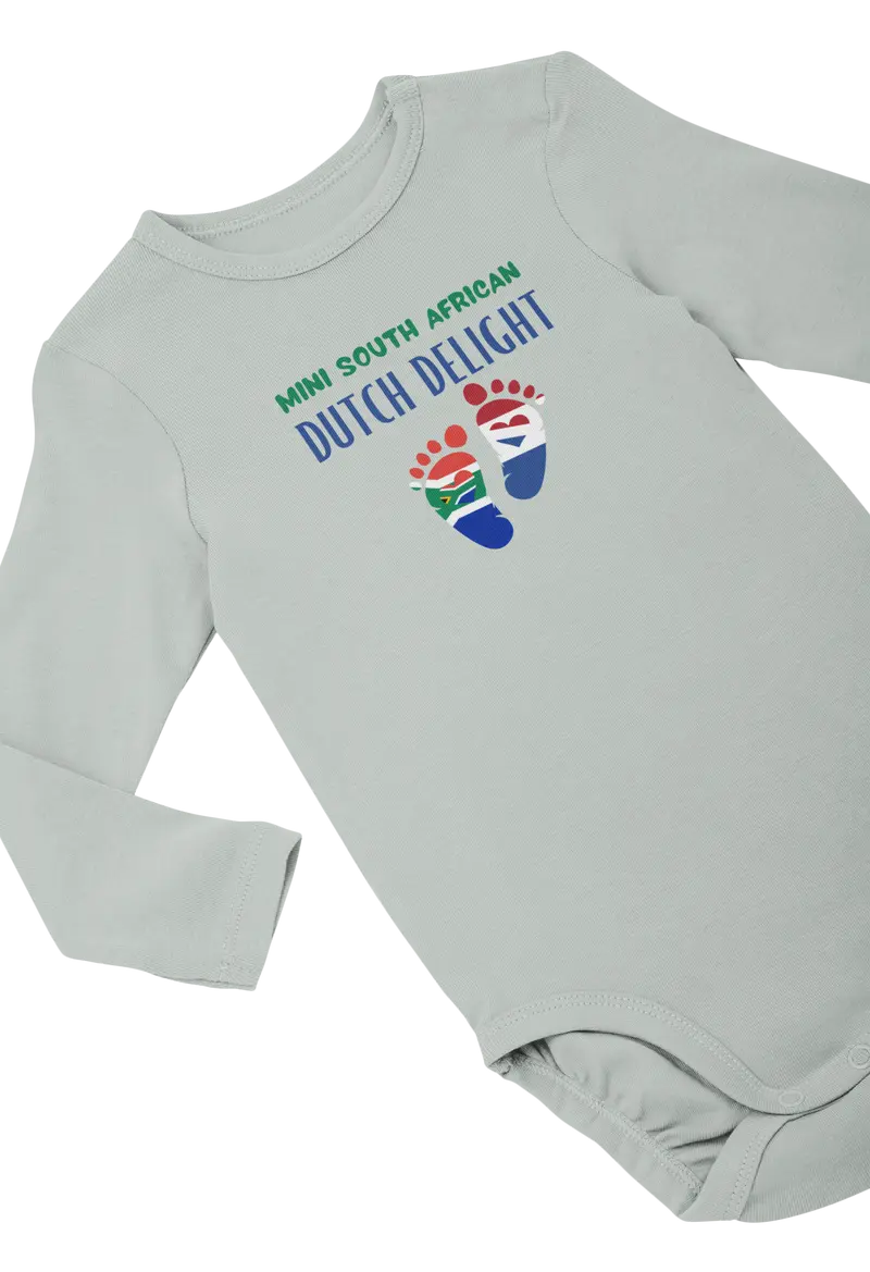 Mini South African Dutch Delight - Baby vest