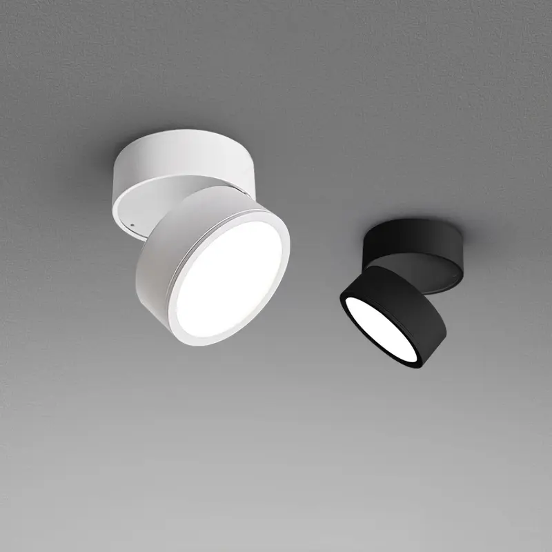 Minimalist Scandinavian-Style Adjustable LED Ceiling Spot