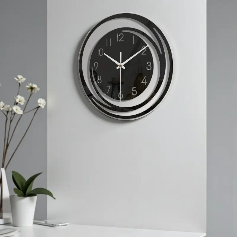 Minimalistische - Acryl-Wanduhr