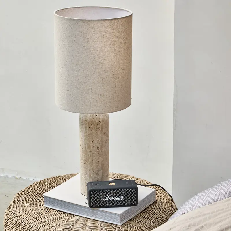 Mira Travertine Tafellamp