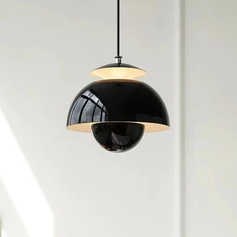 Moderne LED Hanglamp Met Bloemknop Design – Scandinavische Esthetiek Voor Slaapkamer & Keuken