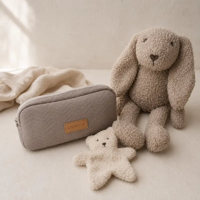 MOMCIE Welkom Kleintje Giftbox (Greige)