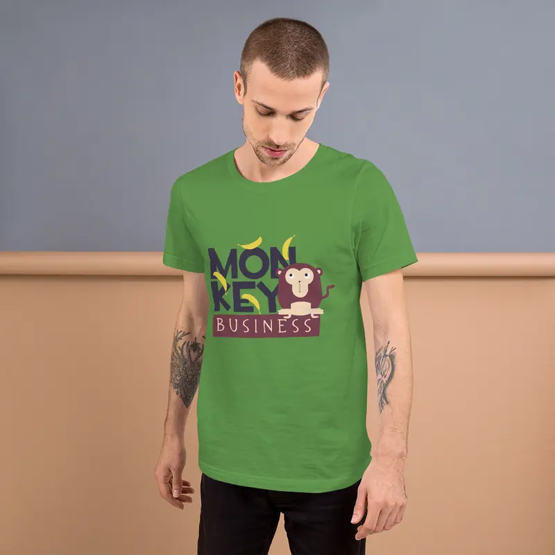 Monkey Business Short-Sleeve Unisex T-Shirt