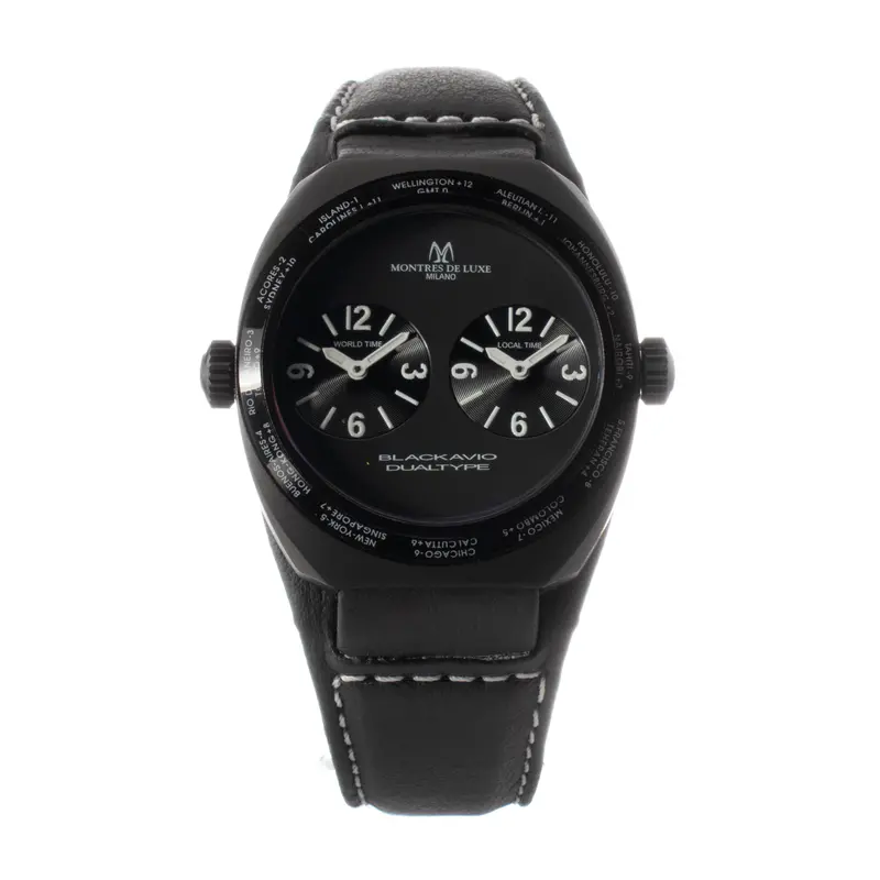 Montres De Luxe 09BK 3001 Unisex Watch 40mm 3ATM