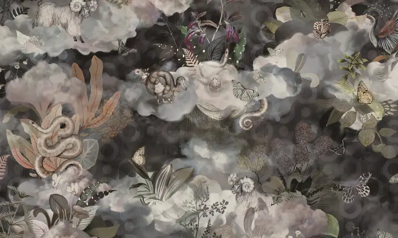 Moooi wallcovering Memento medley MO4032 Dusk