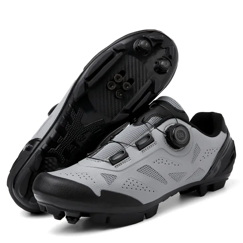 MTB schoenen heren – platte fietsschoenen met gripvaste zool en ademend comfort