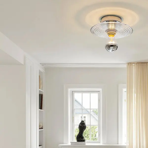 Murio - Vintage LED Glas Wandleuchte