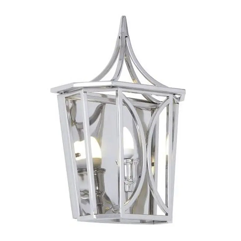 Murio - Wandleuchte aus Stahl in Silber