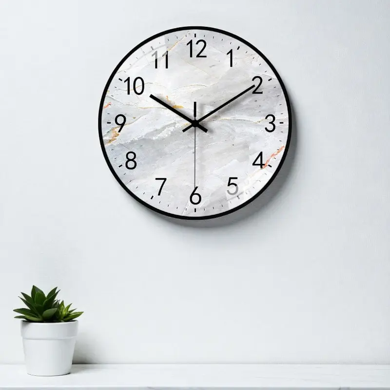 Nachhaltige - minimalistische Wanduhr