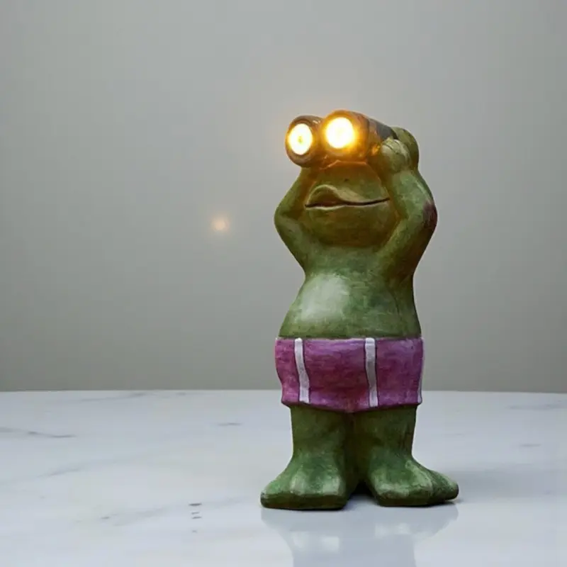 Naturia - Wasserdichte Frosch-Nachtlampe für den Garten