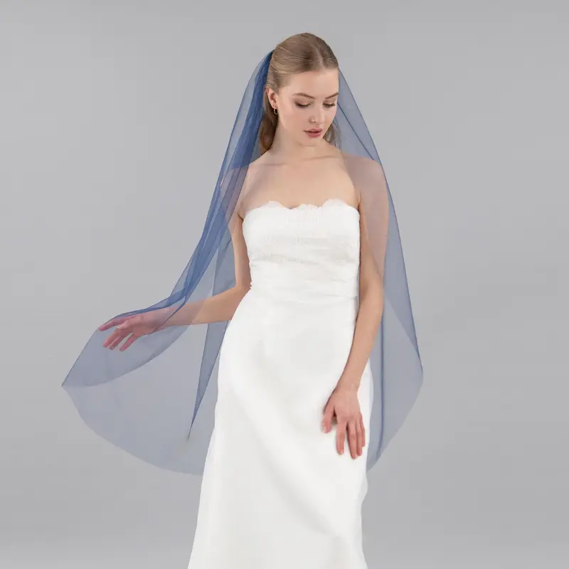 Navy Blue Veil