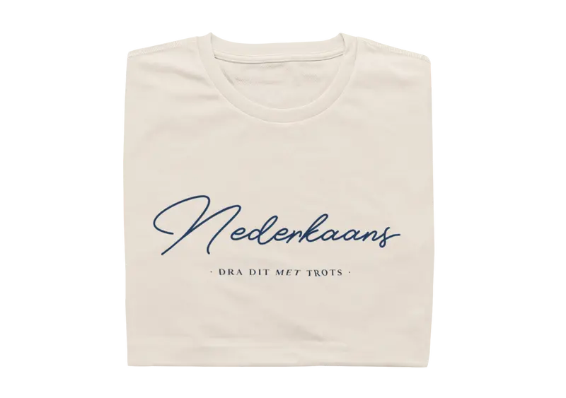Nederkaans - Dra Dit Met Trots Plain  - Ladies Shirt