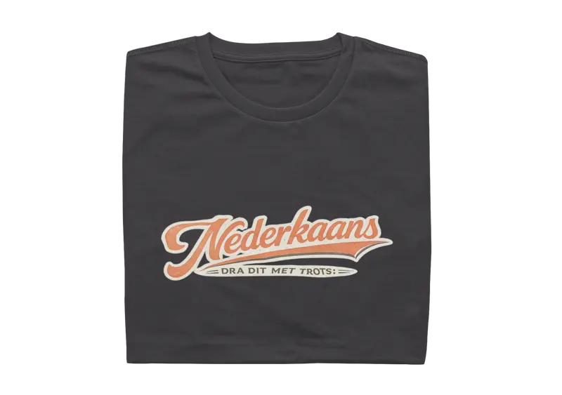Nederkaans - Dra Dit Met Trots - Vintage - Mens Shirt