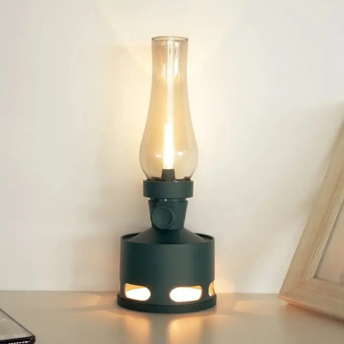 Nestor - Vintage LED-Laterne aus Aluminium & Glas