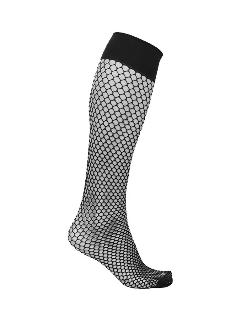Net Tights Long - Black
