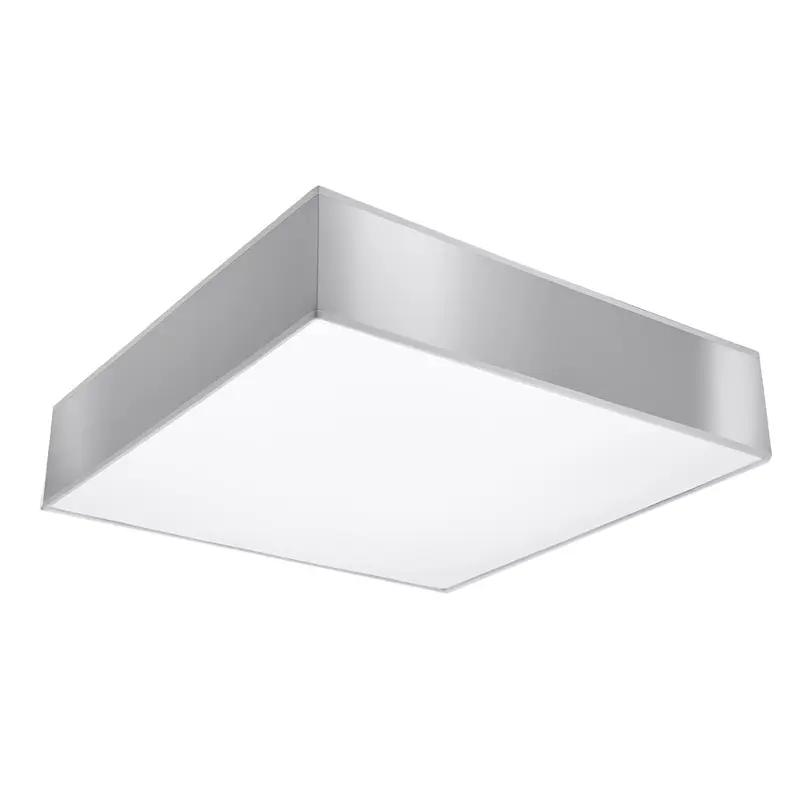 Nimbus - Deckenleuchte 55 cm, grau, quadratisch, aus PVC
