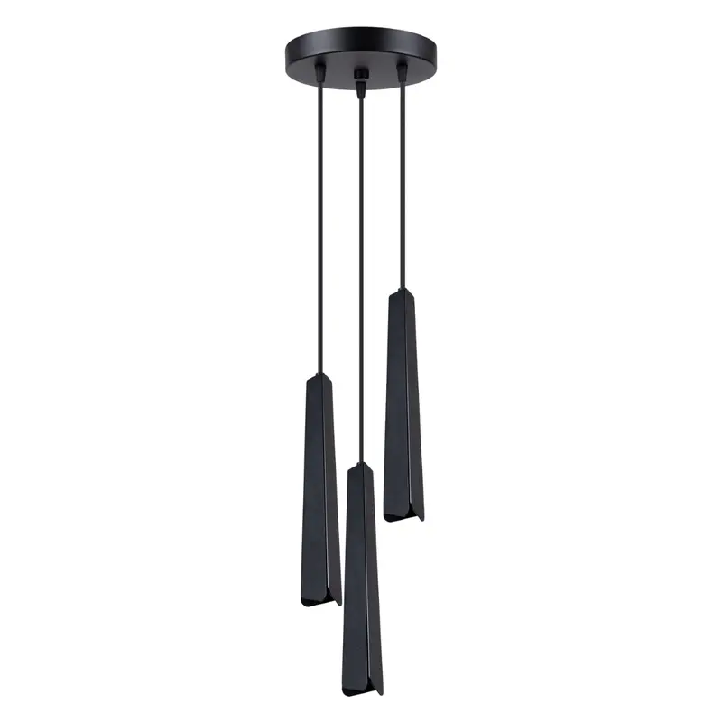 Nimbus - Dreiflammige Pendelleuchte, schwarz, 19