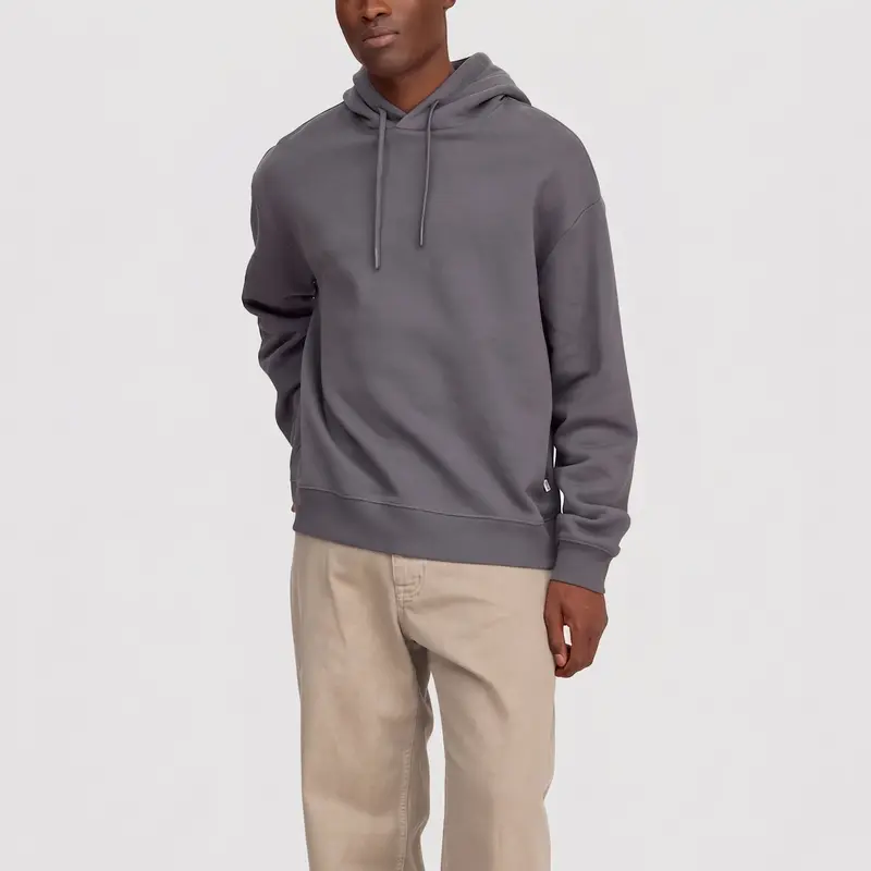 NN07 David Hoodie 3014 Charcoal Mist