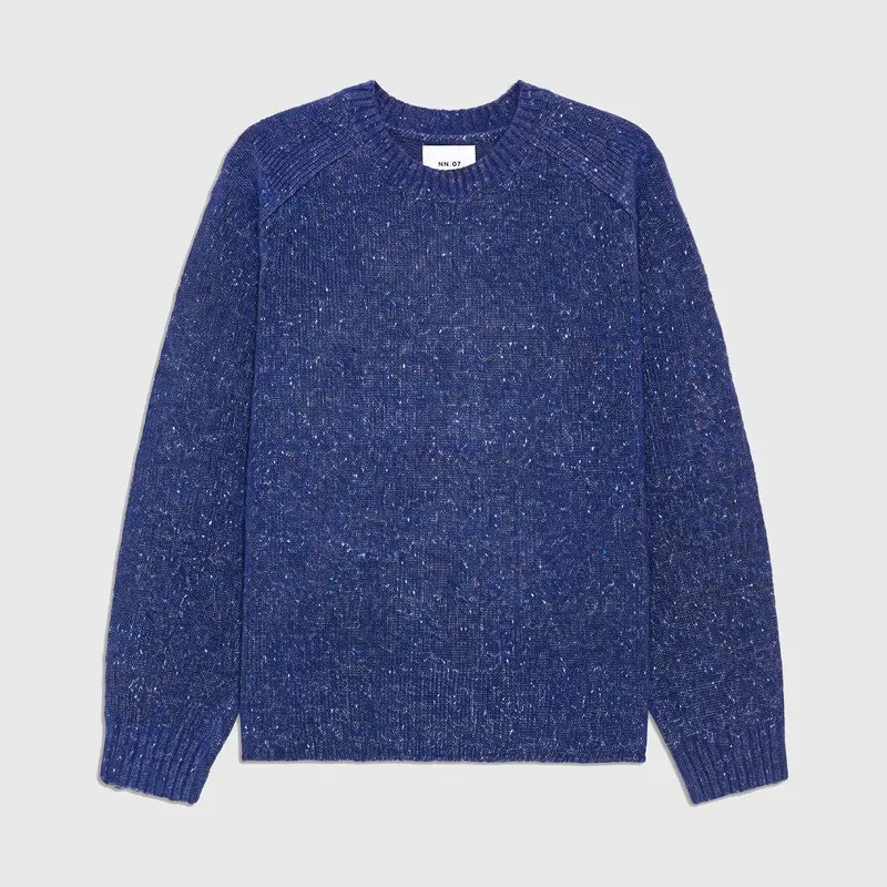 NN07 Jim Crew Neck 60074 Sweater Blue Ignition