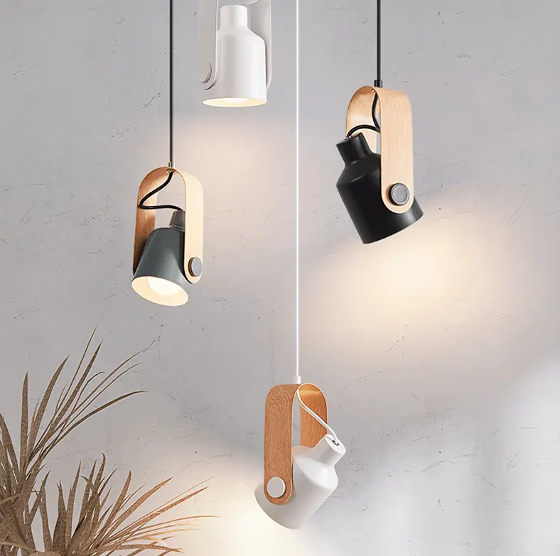 NordicBeam - Scandinavische Hangspot In Houtlook & Metaal, Minimalistisch Design