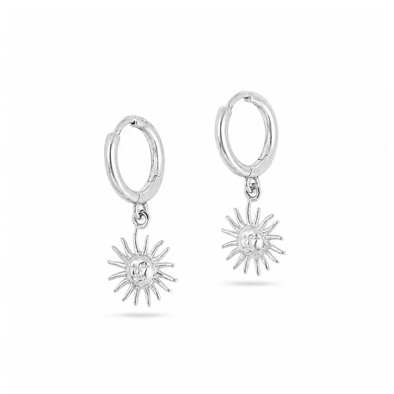 Oorbellen Zonnetje Solea | 925 Sterling Zilver