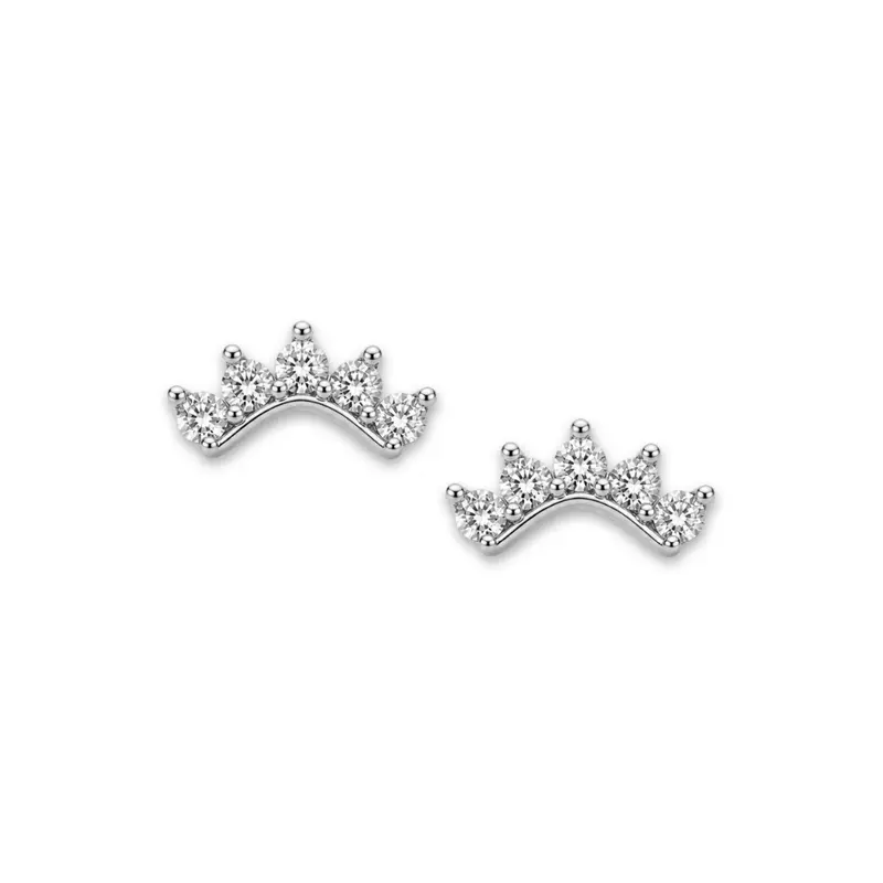 Oorknopjes Dames Met Steentjes Zilver Little Darling