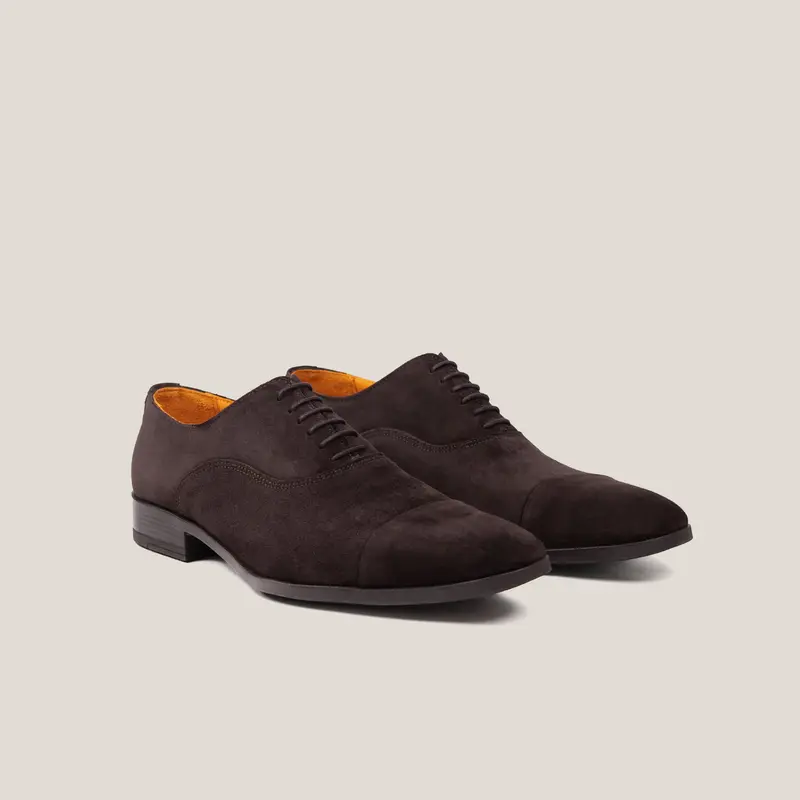 Oxford - Dark Brown Suede