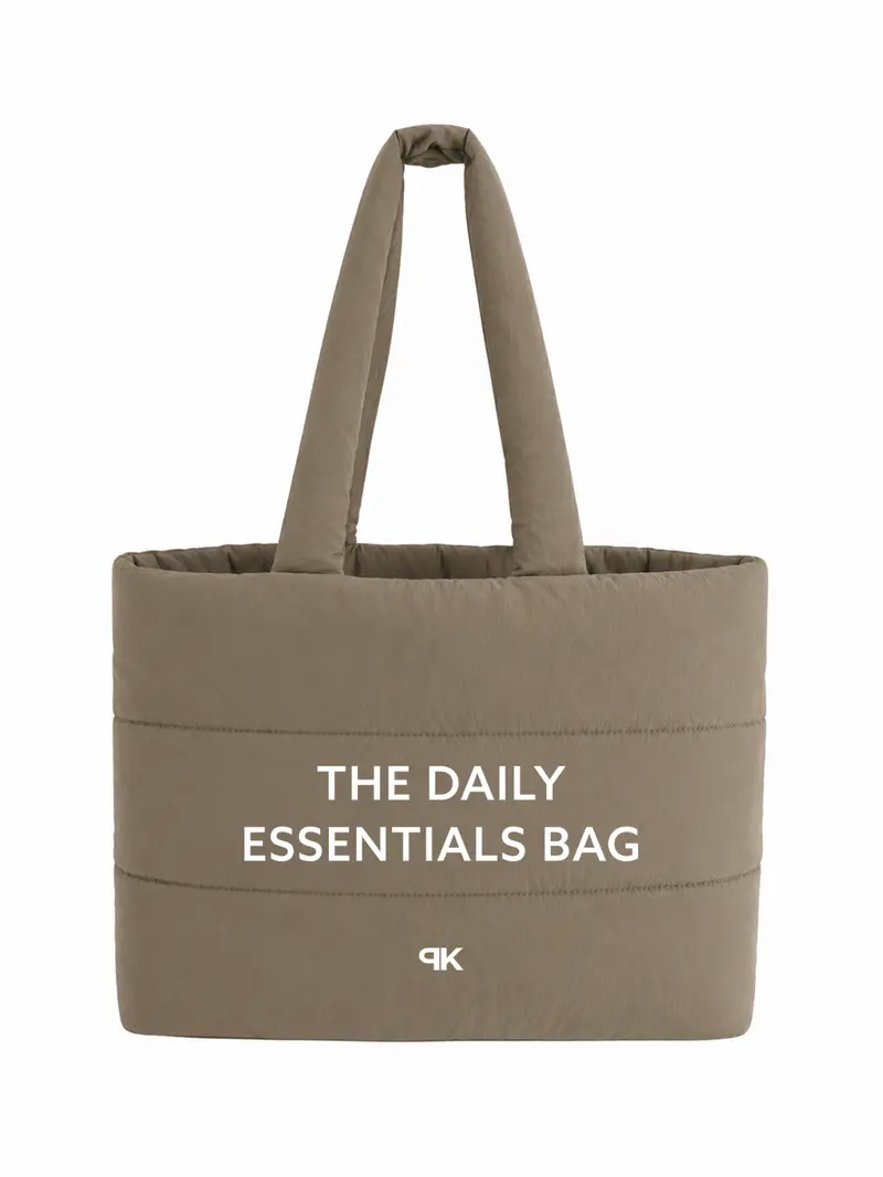 Padded Bag The Daily Essentials Bag White