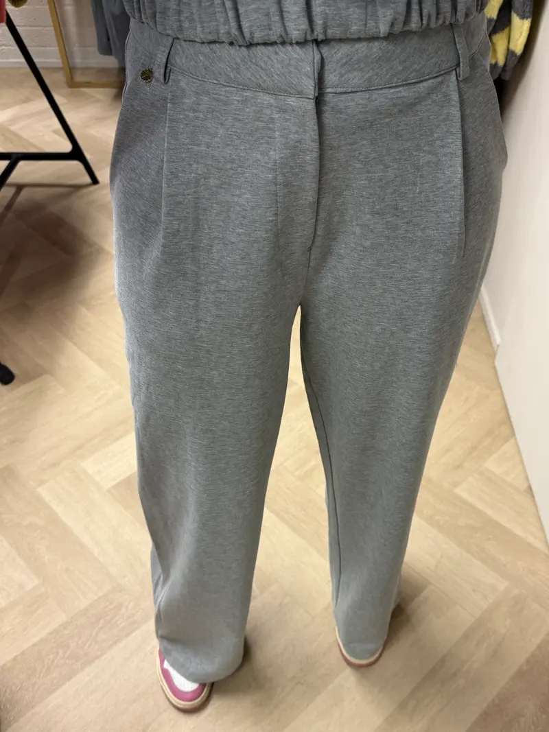 Pantalon Farah Jogging Lichtgrijs