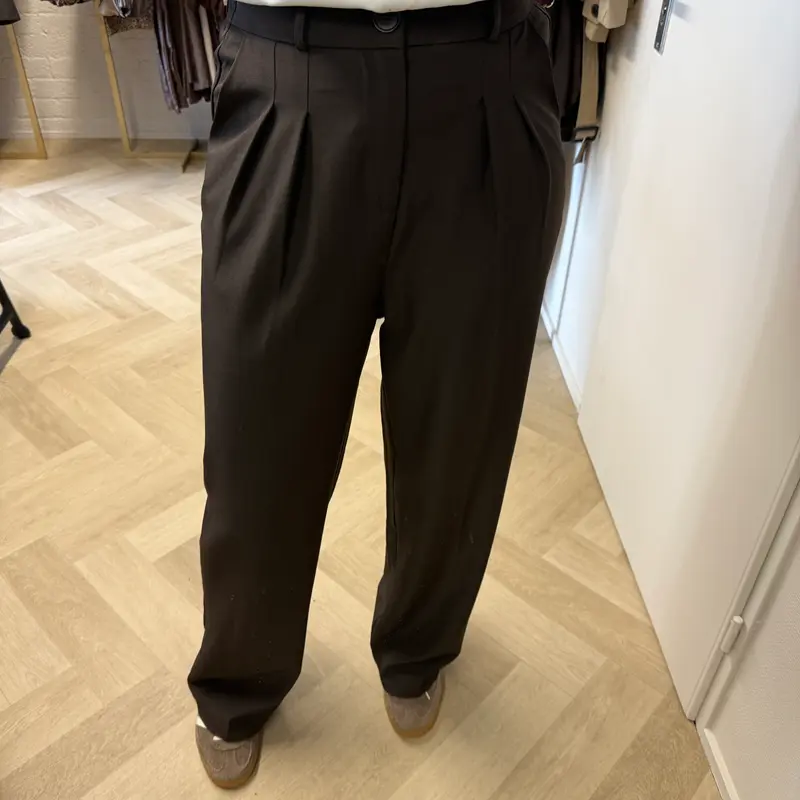 Pantalon Sharon Tall Donkerbruin