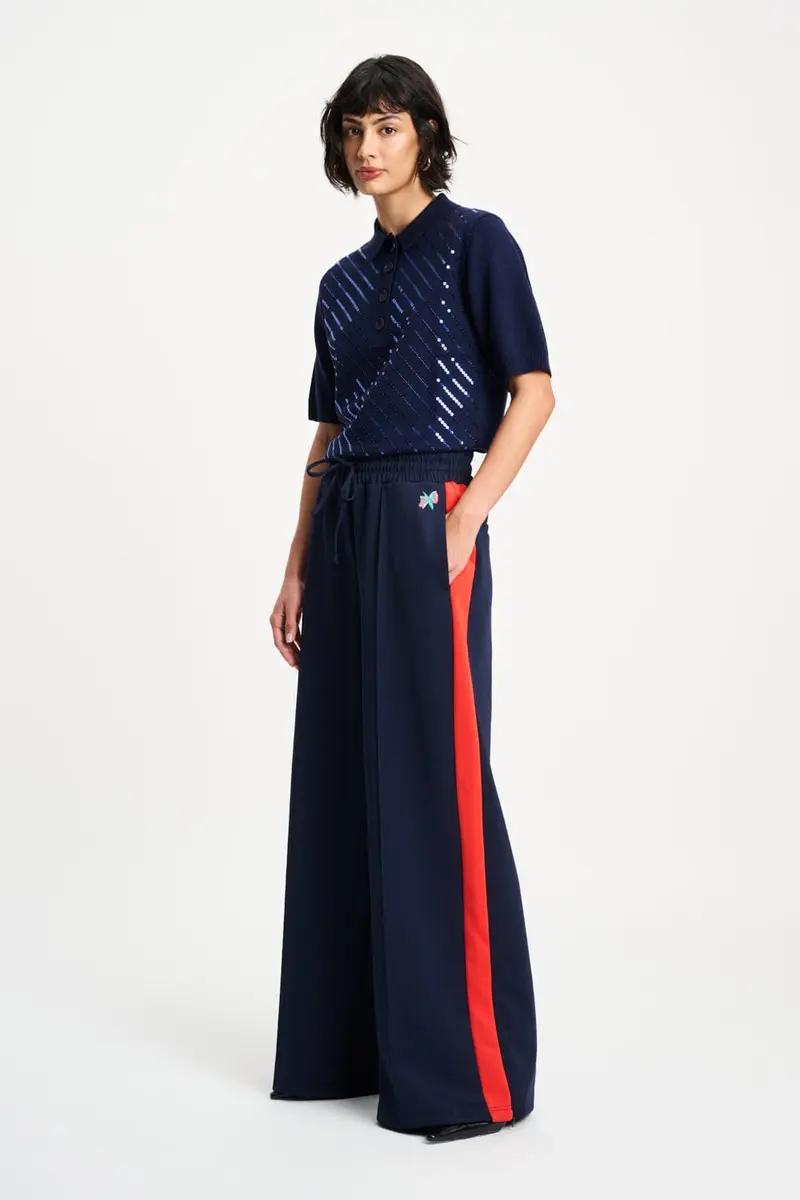 PANTS - Stripe Night Blue