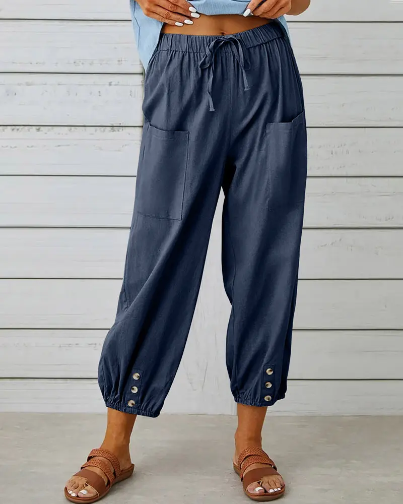 Paula | Damen Gemütliche Alltags-Hosen