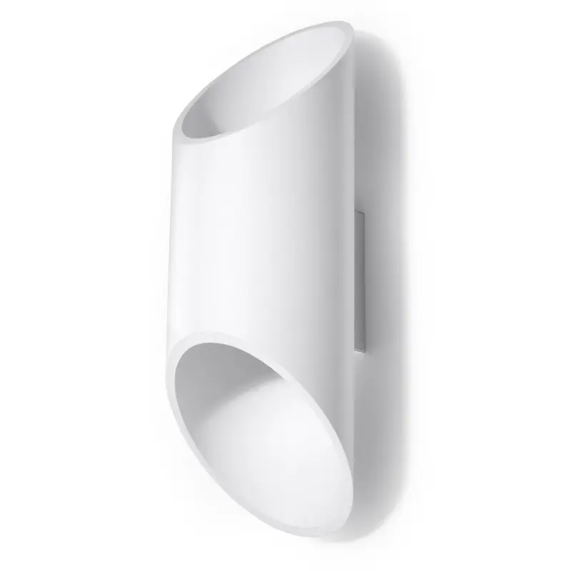 PENNE - 30 Wandleuchte, weiß, aus Aluminium