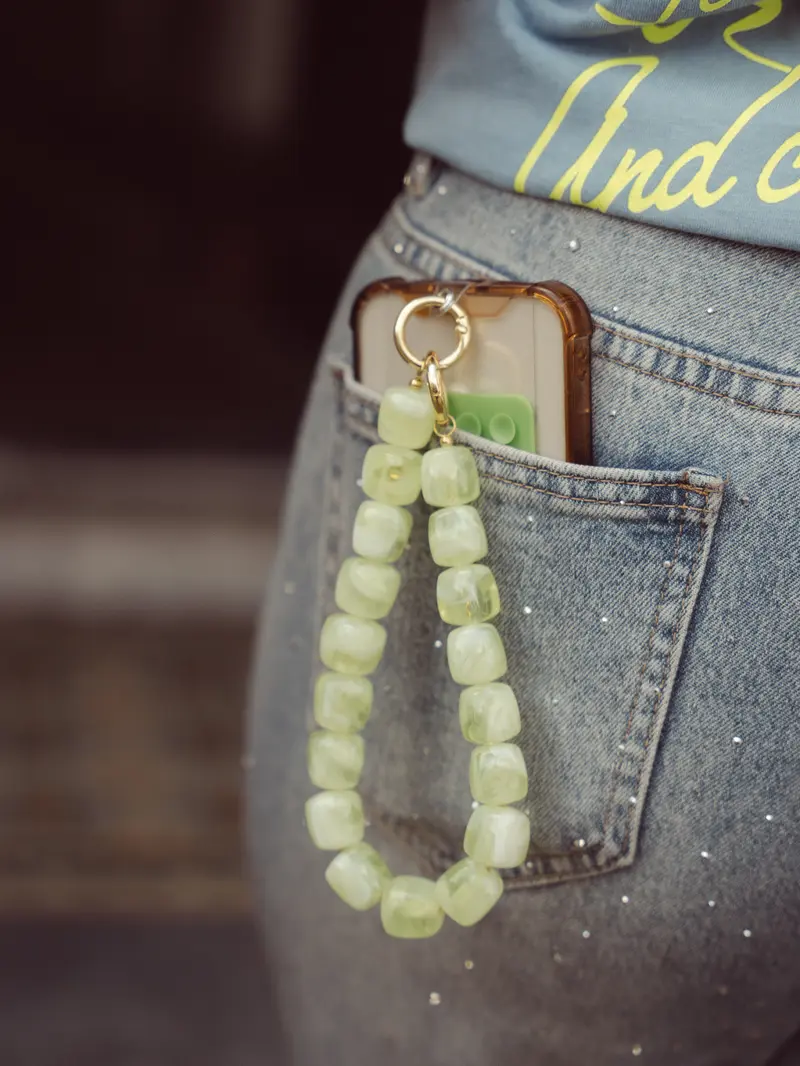 Phone Strap Green
