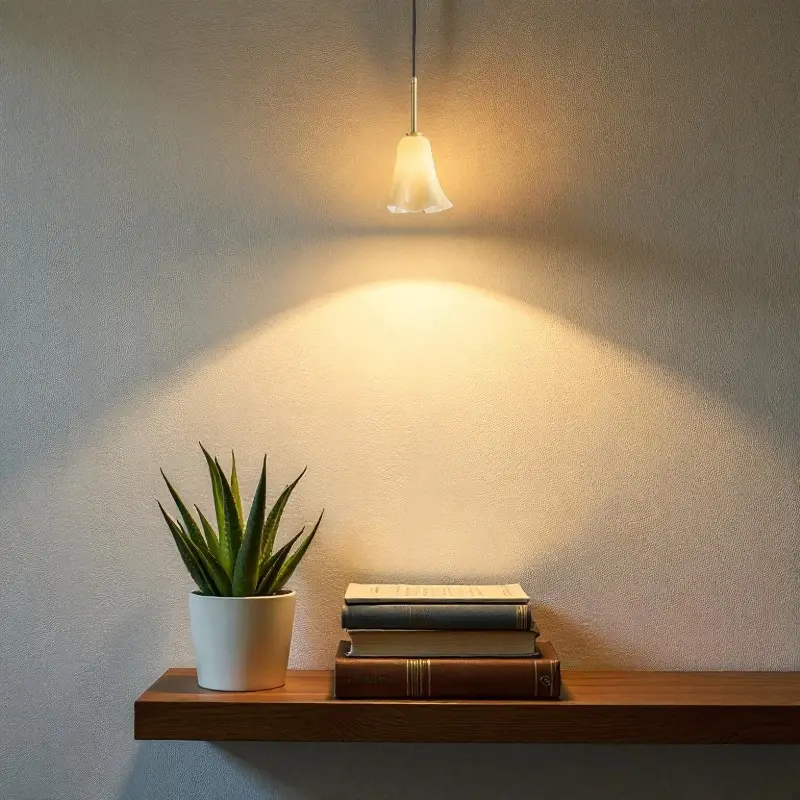 Plafona - Deckenlampe langer Ständer Blumen-Design