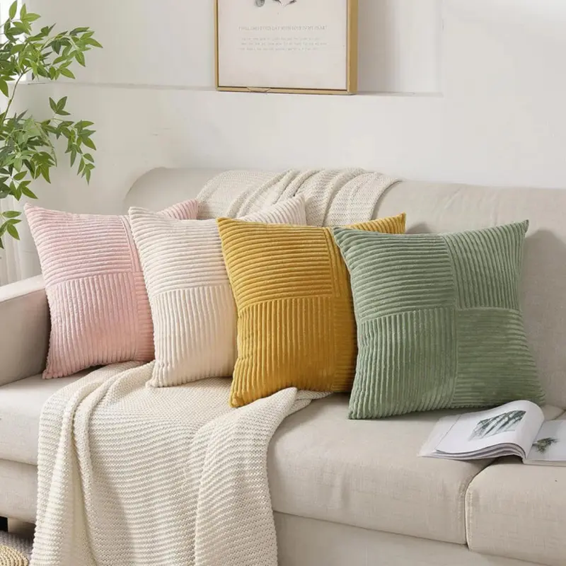 Plush Cushion – An Elegant Decorative Accent for Your Sofa or Bedroom