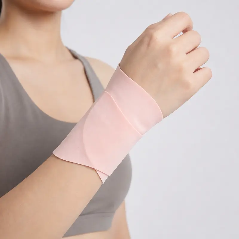 Polsband – dun wikkelmodel met klittenband over de hele lengte