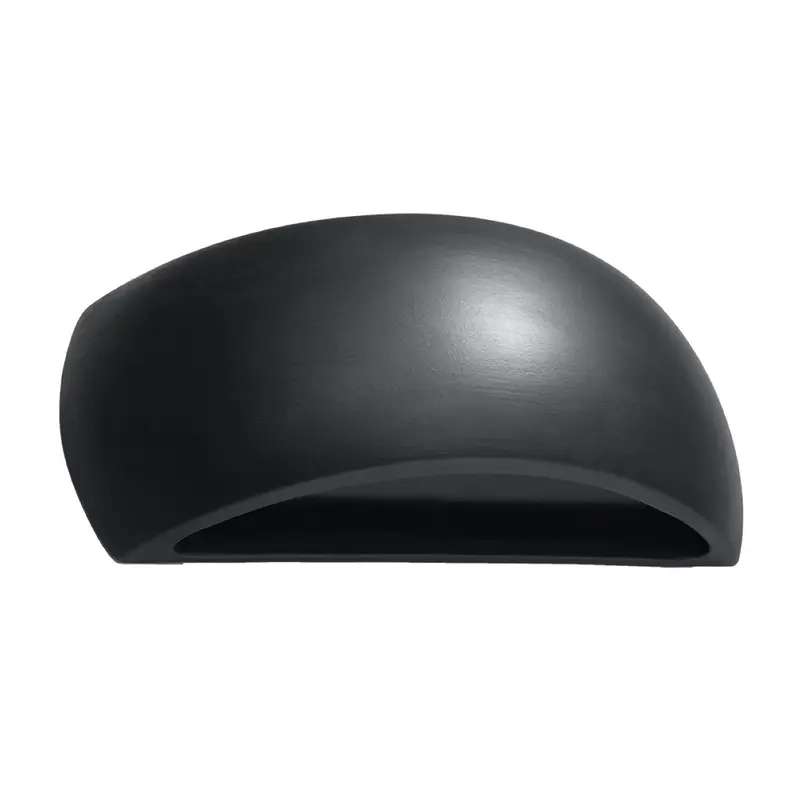 PONTIUS - Keramik-Wandleuchte PONTIUS Schwarz 32 cm