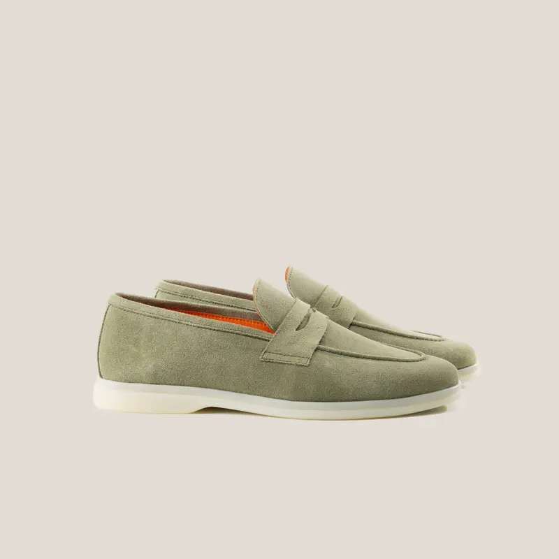 Portofino - Bamboo Green Suede