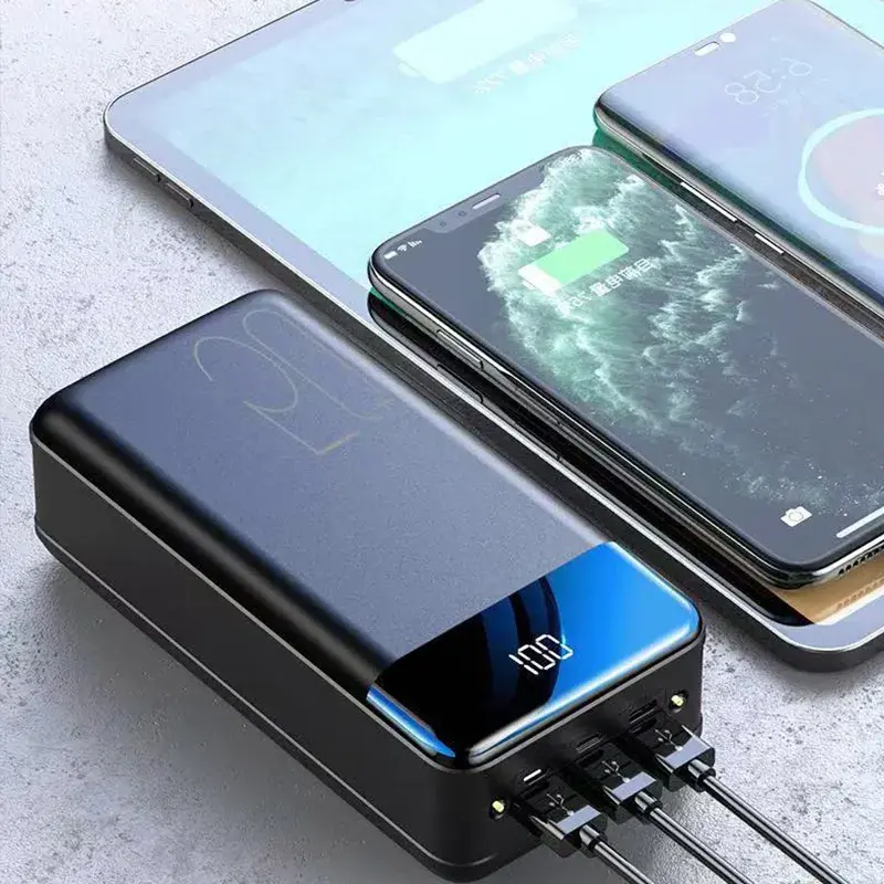 Powerbank Grote Capaciteit – 50000mAh of 100000mAh met Snelladen USB-C