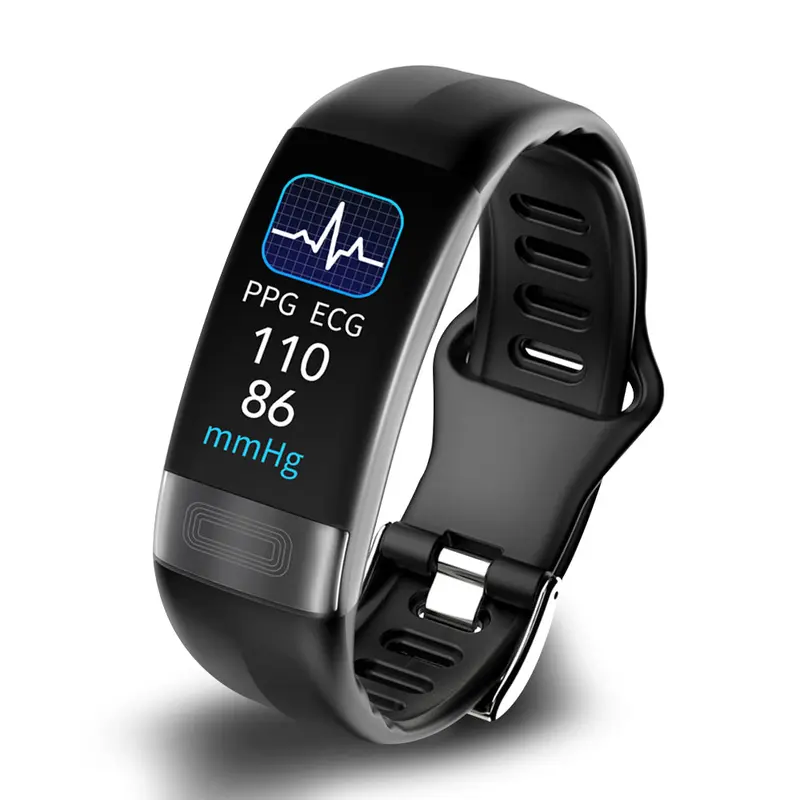 PulseCheck+ Smartwatch met ECG Sensor en Hartslagmeter – Activiteitstracker en Gezondheidsmonitor