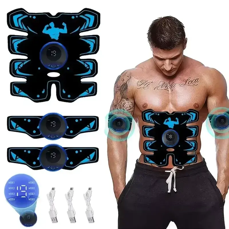 PulseFit EMS Trainer – Draadloos, Oplaadbaar & Compact Ontwerp