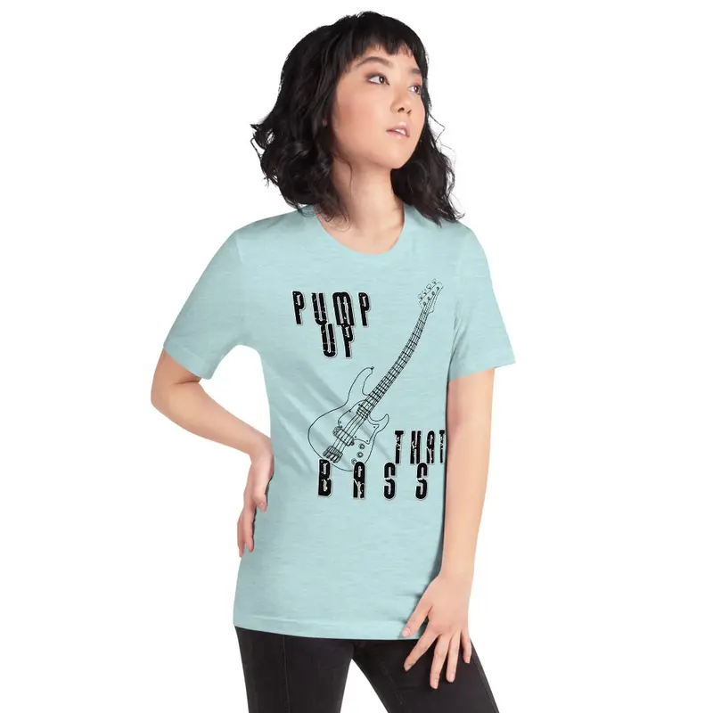 Pump up that Bass Short-Sleeve Unisex T-Shirt