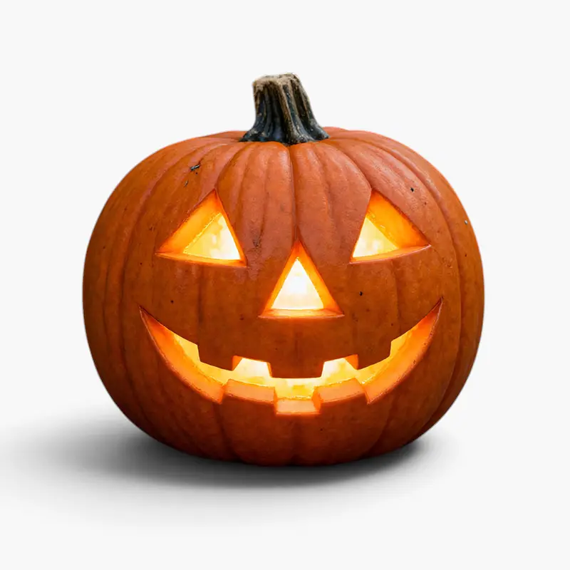 PumpLume – Dekorativer Kürbis mit LED-Licht für Halloween