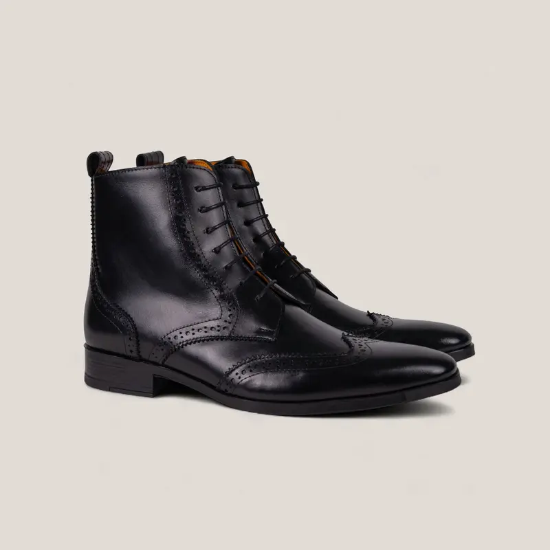 Ravenna - Black Calf Leather