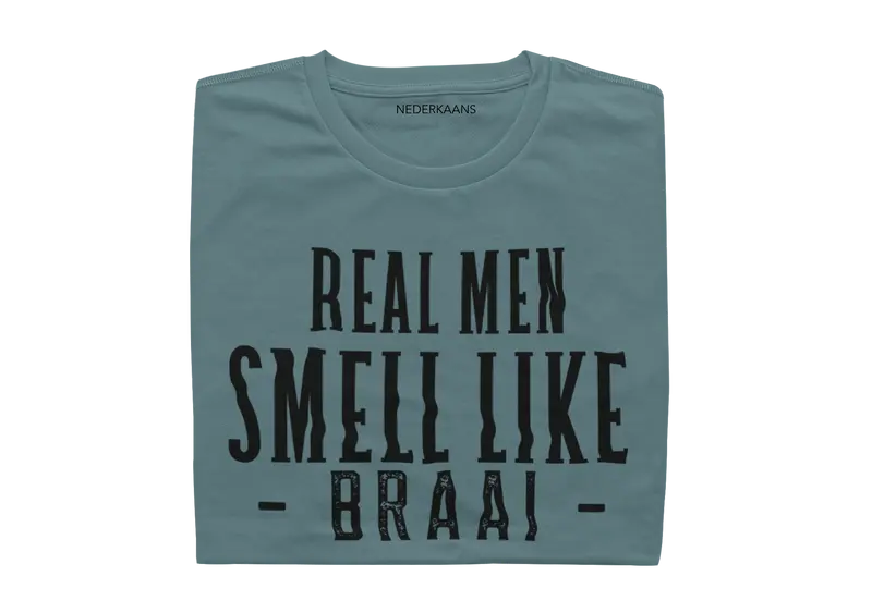 Real Men Smell Like BRAAI - Mens Shirt
